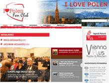 Tablet Screenshot of ilovepolen.com